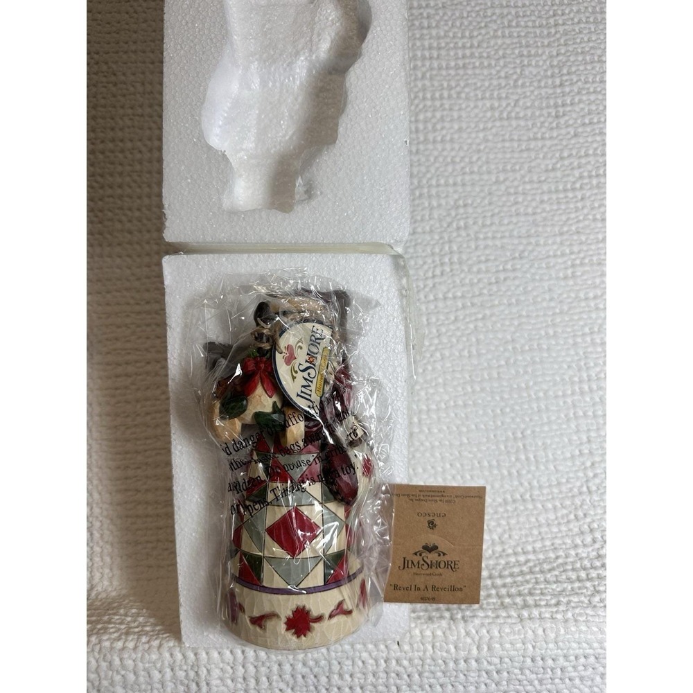 Jim Shore Canadian Santa Revel In A Reveillon 4017648 NIB Enesco Christmas